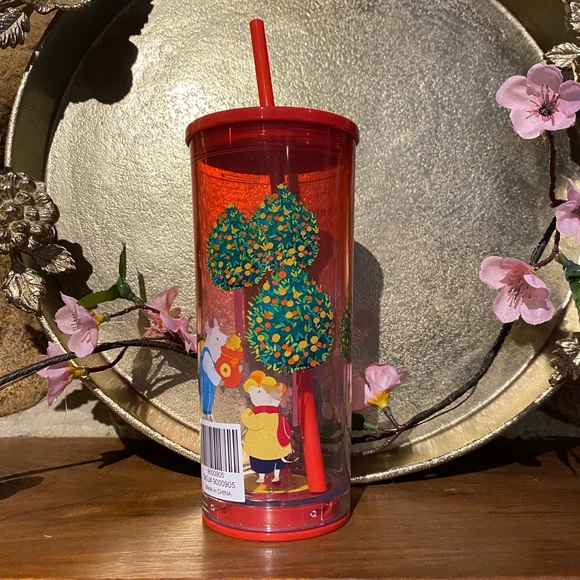 New Starbucks Ox and Orange Tree Tumbler - Picture 2 of 4